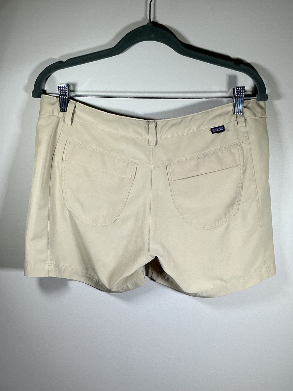 Patagonia Women’s Khaki Hiking Outdoor Shorts Size 10 - Picture 3 of 5